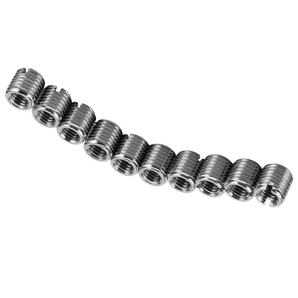 10 pcs Stainless Steel Thread Repair Nuts M8 M12 Hardware Accessories