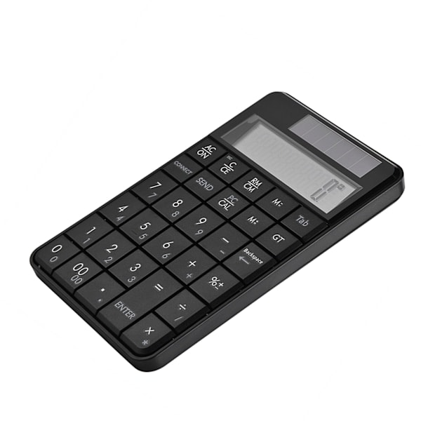 Mini 2.4G USB Langaton 2-in-1 29-näppäiminen Numeronäppäimistö Näppäimistö ja Laskin LCD-näytöllä