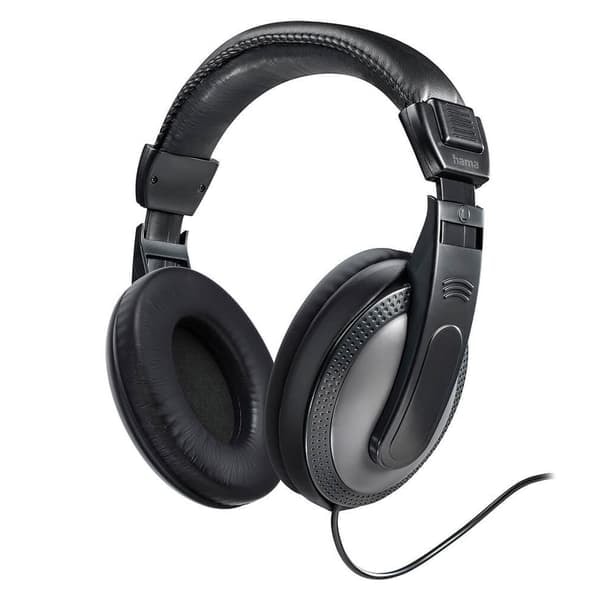 TS-Hama Shell Over-Ear Hodetelefoner - Svart