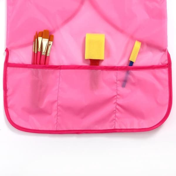 Jumadas søleforkle for barn - Håndverksforkle - Malingsforkle - Vanntett forkle - Rosa