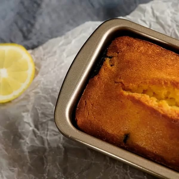 tsts--1 stk., Nonstick-brødform, brødform til brødbagning, bageforme til brød, toastform, rektangulær bageplade til ovnbagning af kager M