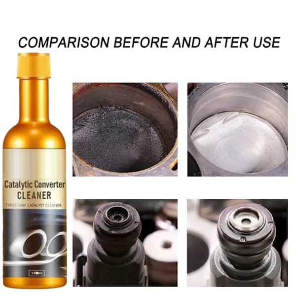 120ml Motor Katalysatorrens Motor Booster Cleaner Multifunksjonell Katalysatorrens Bensin Systemrens