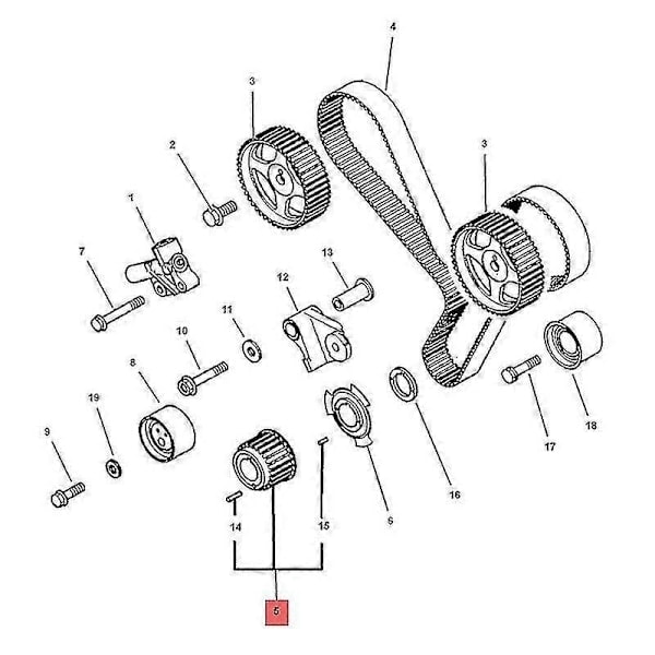 Md184894, md184901, md309036, md008959 Veivaksel Drev & Sensorblad & Distanse for Montero Pajero/s-Perfet