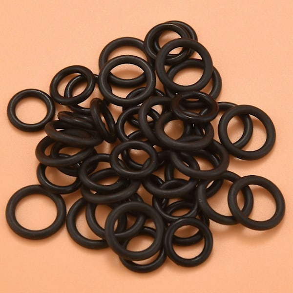 O-ringar i gummi för högtryckstvätt, 1/4, 3/8, M22 snabbkoppling, 40-pack