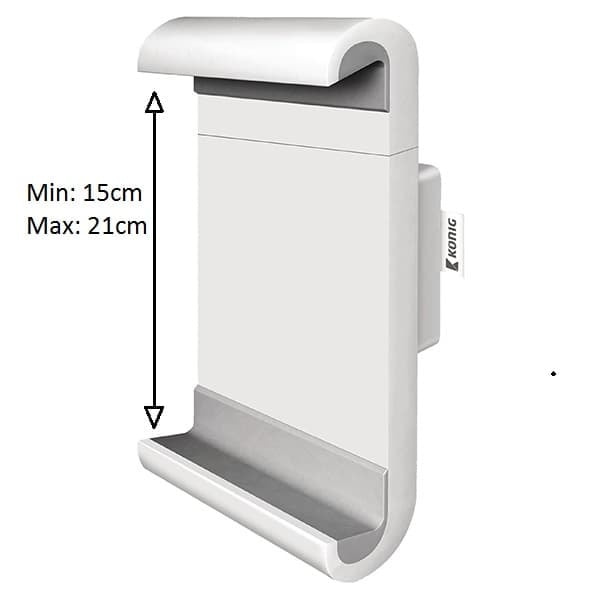 TS-seinäteline tabletille 7 - 12\"