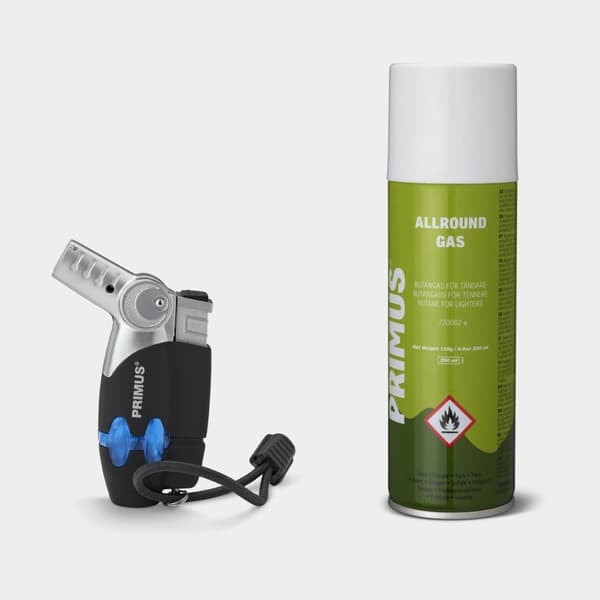 Stormtändare Primus PowerLighter III Svart + tändargas 135 gram