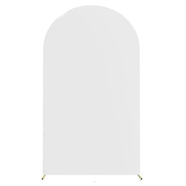 6FT 80x180cm U-formet Baggrund Bue Ramme Stativ Elastisk Beskyttelse til Bryllupsceremoni Fødselsdagsfest Multicolor Style A