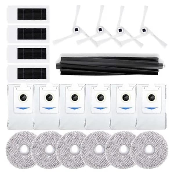 Til Deebot X2 Omni/X2 Pro/X2 Robotstøvsuger Tilbehør Rulle Hoved Sidebørste Hepa Filter Moppeklud Dele