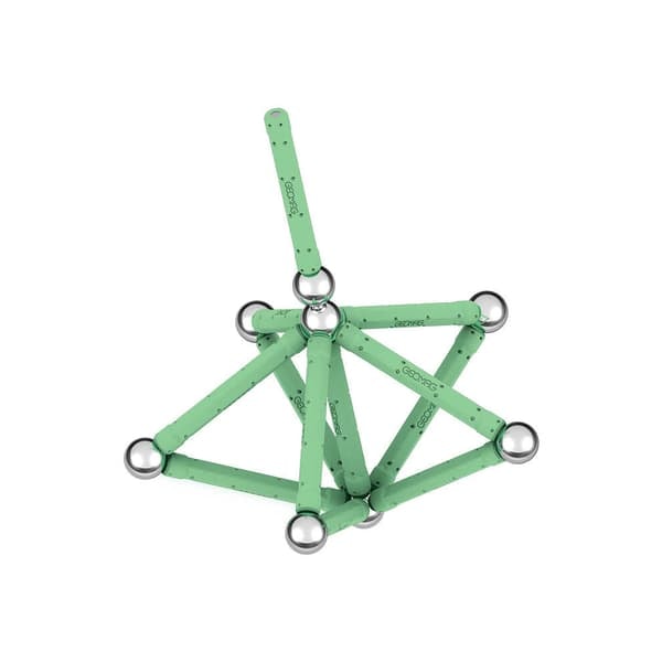 TS-Geomag Magneettiset Sauvat Glow 25 osaa – hohtava magneettinen rakennuslelu