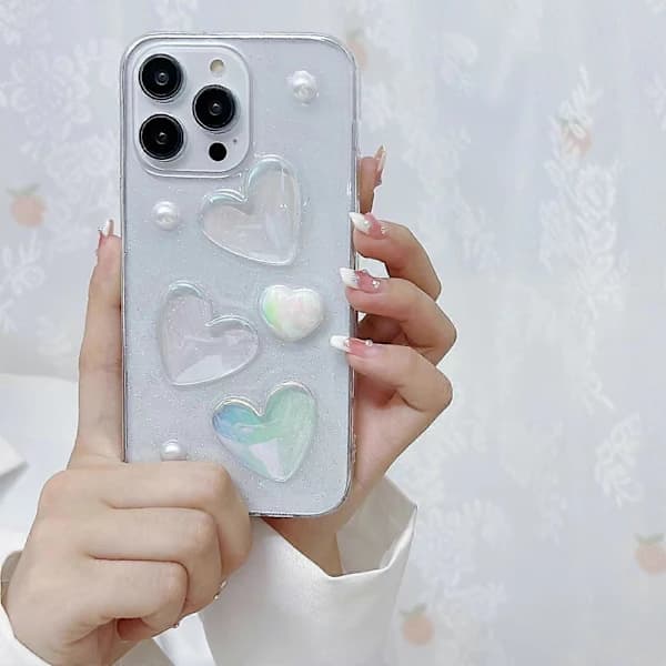 Love TPU-deksel for iPhone 15 Plus