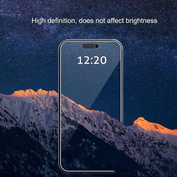 2-pack iPhone 14 Sekretess Skärmskydd - Sekretess och