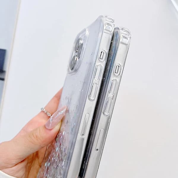 Epoksi Läpinäkyvä Puhelinkotelo iPhone 12 minille