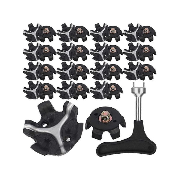 30 stk Golf Spikes Golfsko Spikes Erstatninger Golfsko Spikes Golf Spikes Knopper med Golf Spikes{HH}
