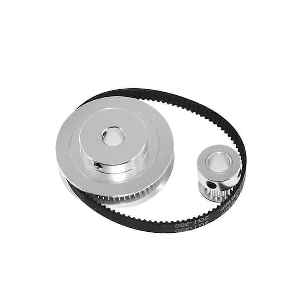 Timing Pulley 20 & 60 Tänder 2GT Synkront Hjul med 6mm Bredd Timing Belt