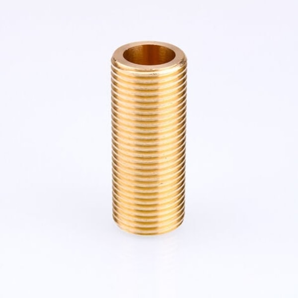 TS-Kierreputki messinkiä, läpivienti - Ø 1/2'' x Pituus: 100mm (1 kpl)