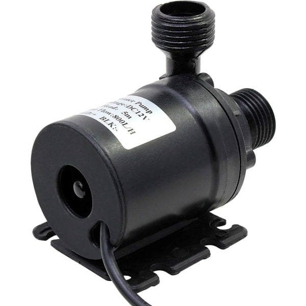 800L/H 5M Dränkbar Vattenpump DC 12V Amfibiepump för Damm