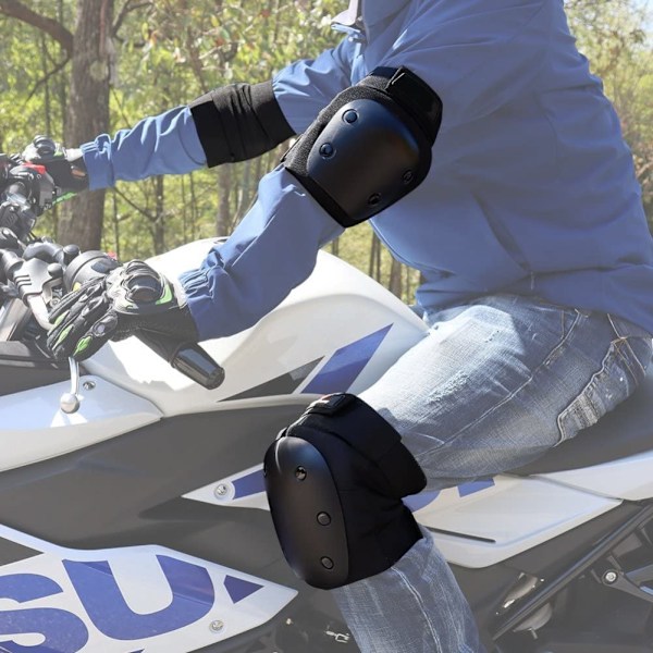 Sportsskydd för knä, armbåge och handled - Skidåkning, snowboard, rullskridskor, motorcykel, XL