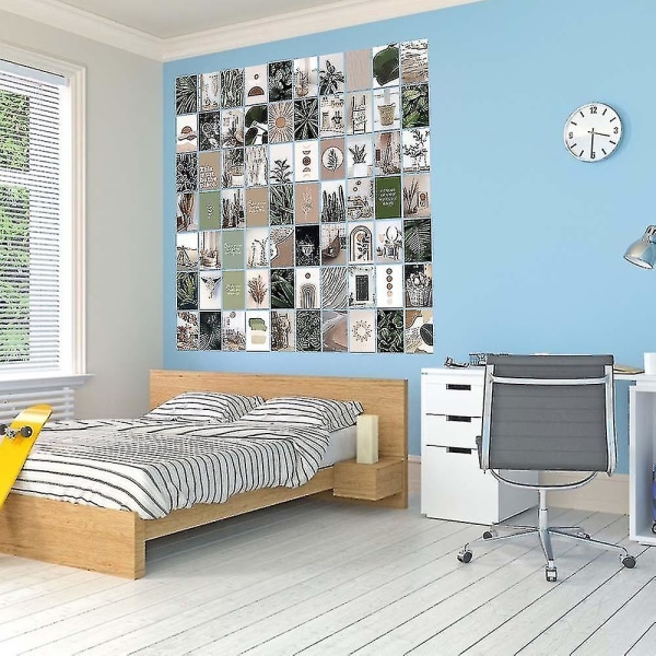 Estetiska bilder 50 st 10x15cm Wall Collage Kit Plant