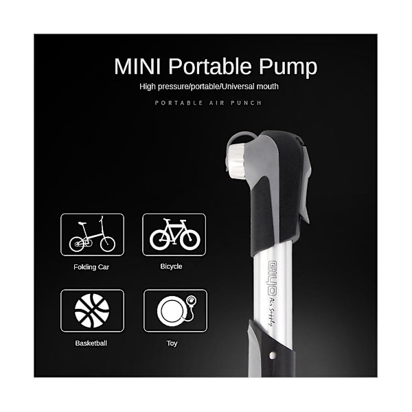 TS-Gp-06c Maantiepyörän pumppu Korkeapaineinen kannettava mini-pyöräpumppu