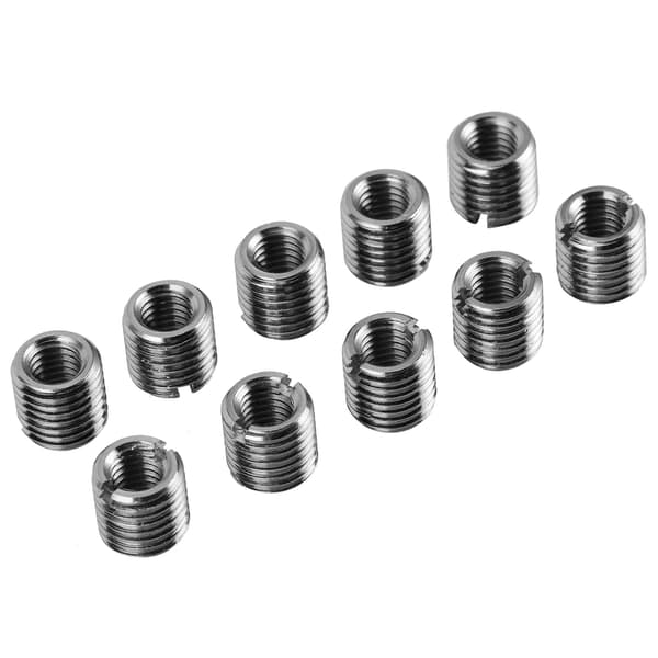 10 pcs Stainless Steel Thread Repair Nuts M8 M12 Hardware Accessories