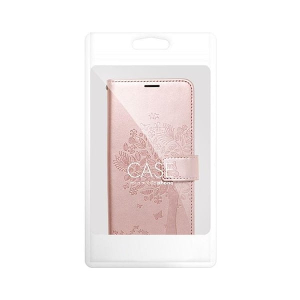 Galaxy A35 5G Lompakko Kotelo Mezzo Tree - Rose Gold 75