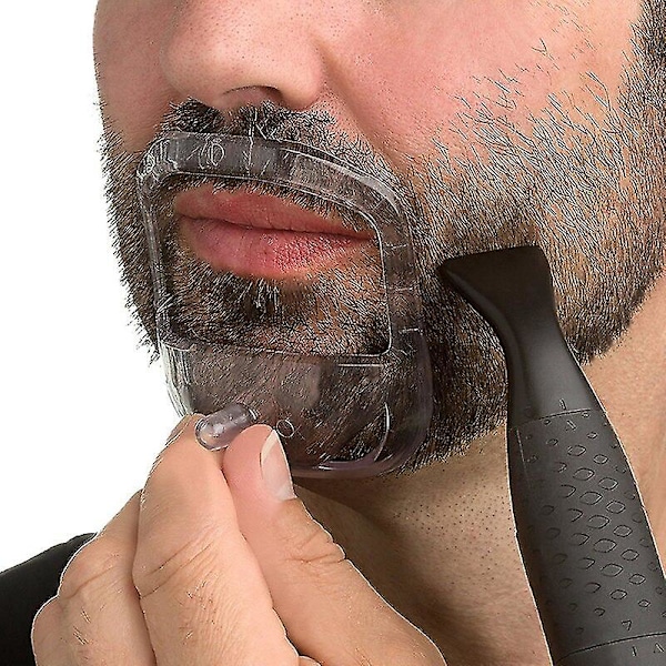 5-pack Herr Verktygsmall Guide Design Mustasch Skägg Bockskägg Rakning