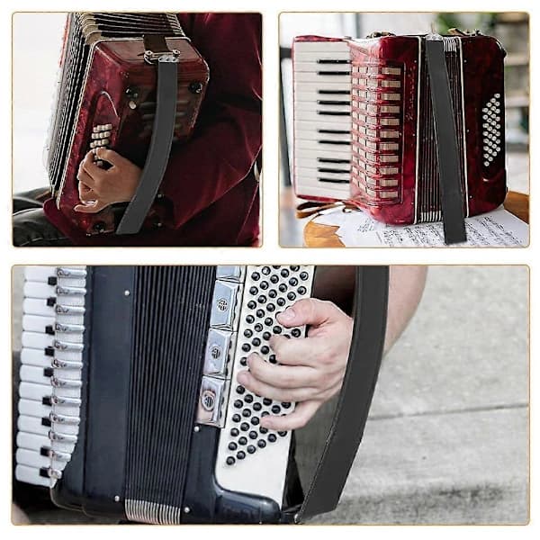 Harmonikabasrem Venstrehånds Harmonikarem Erstatning Harmonika Håndrem