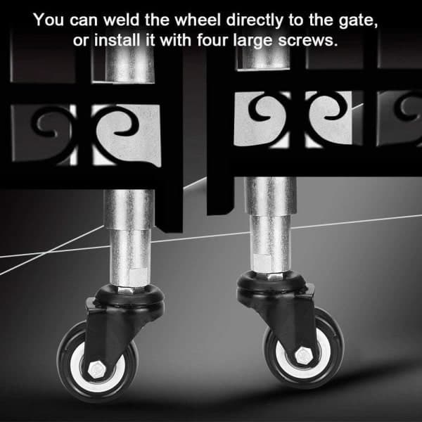Gate Wheel, Swivel Caster, Gate Stem Wheel, 2 Inch PU Gate Wheel