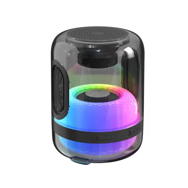 Fullskärms LED-färgade lampor Trådlöst Bluetooth-ljud Utomhus Bärbar Bil Subwoofer Bluetooth-högtalare