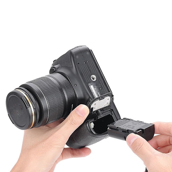 TS--e6 -e6 Lp E6 E6n Dummy Batteri USB Strømadapter Kit For 5d Mark Iii Ii 6d 7d 60d 70d 80d 90d R R5