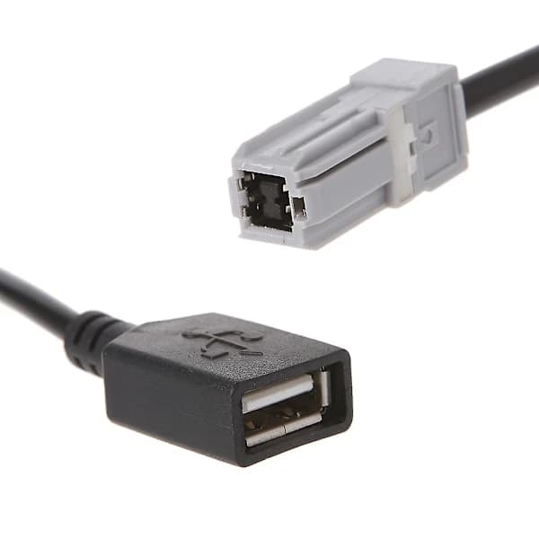 Bil Aux O Medie-ledning til USB-adapterstik til Rav4 Ez Verso Camry