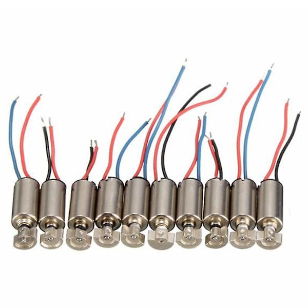 TS-10kpl Minikokoinen Puhelimen Värinämoottori 4x8mm DC 1.5-3v RC Lelut