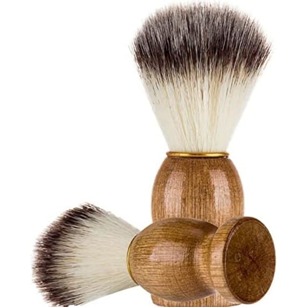 100 % ren grevlinghår barberkost for menn, alle hudtyper, tre, personlig og profesjonelt hårborttagningsverktøy for våtraking