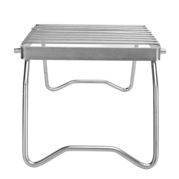 Sammenklappelig bålgrill Rustfrit stål Sammenklappeligt campingkøkken Grillrist Net til grill Picnic Camping Vandring