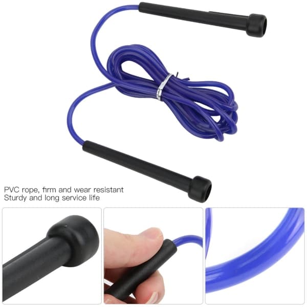 4 st PVC Crystal Transparent Student Training Special Hopprep Sportartiklar