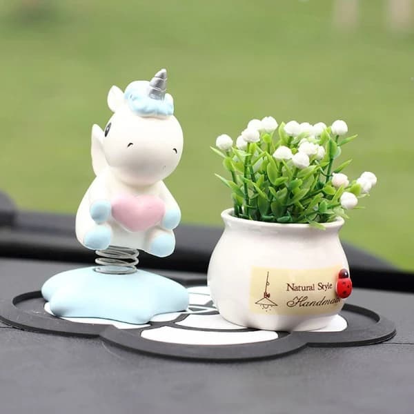 Unicorn Figur - Skrivbordsdekoration