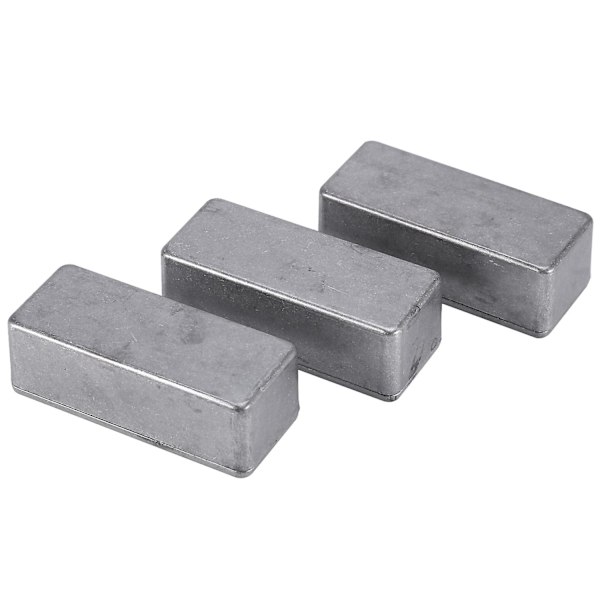 TS-5 stk Gitar Effektpedal Aluminium Stomp Box Kabinett For Diy Gitar Pedal Kit 1590a
