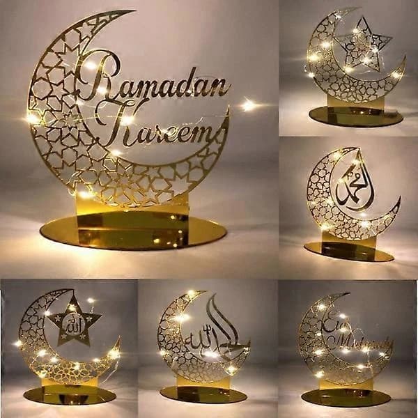 Eid Mubarak -koriste Ramadan-sisustus