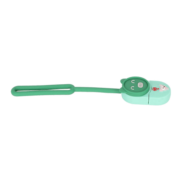 USB2.0 U-muisti, tukee hot-swappingia, Plug and Play, erittäin vakaa, vihreä possu-ulkonäkö, sarjakuva USB-tikku, USB-muistitikku, 128 GB