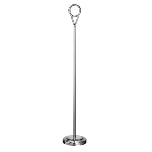 1/2/3/5 Rustfritt Bordsnummerholder Skiltstativ Fotostativ Silvery 40cm Silvery 40cm 1Set