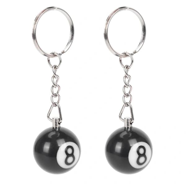 2x Ardkul Nøglering Nøglering Ck Nr.8