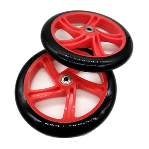 TS-2 Stk. Løbehjulshjul 200 mm PU Materiale Hjul Tykkelse 30 mm ABEC-7 Leje Løbehjulstilbehør