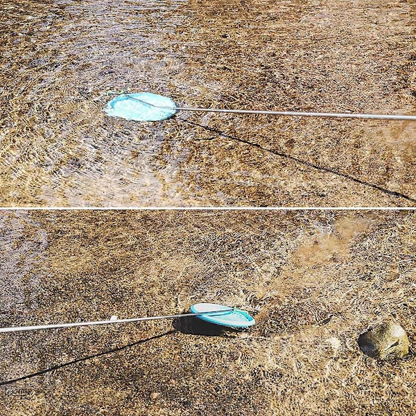Teleskopisk Disc Golf Plockare i Rostfritt Stål - Hållbar Disc Golf Plockare