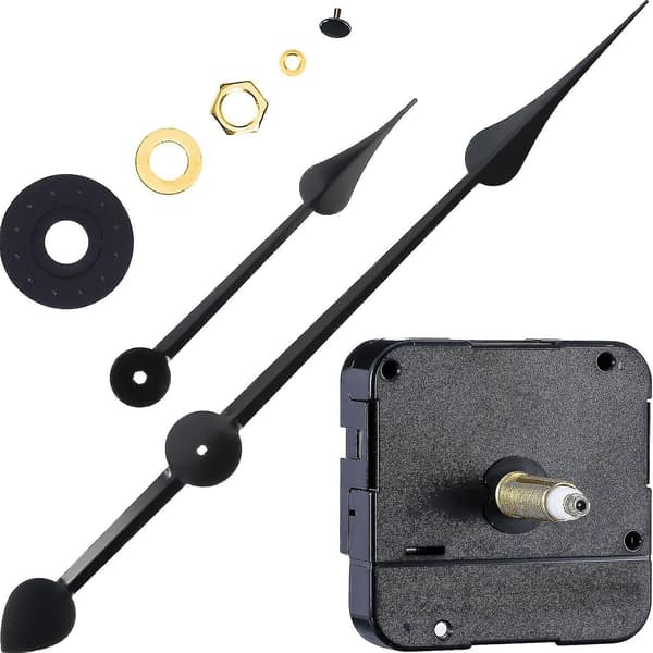 Long Shaft High Torque Clock Movement with 7-inch Spade Hands