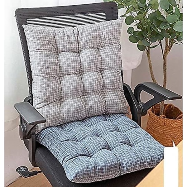 Stolshynde 43 x 8 cm med stropper, Universal bomuldslærred - Perfekt