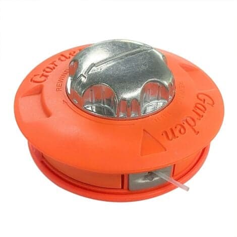 M10 x 1,25 mm erstatningsspolehode for gresstrimmer - Venstre gjenge med 55 m x 3 mm tråd - Tilfeldig farge