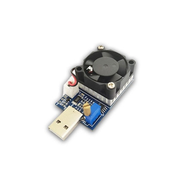 TS-15w USB Elektronisk Lastmodul Justerbar Konstant Strøm Elektronisk Laster Aldringsutlader Inte