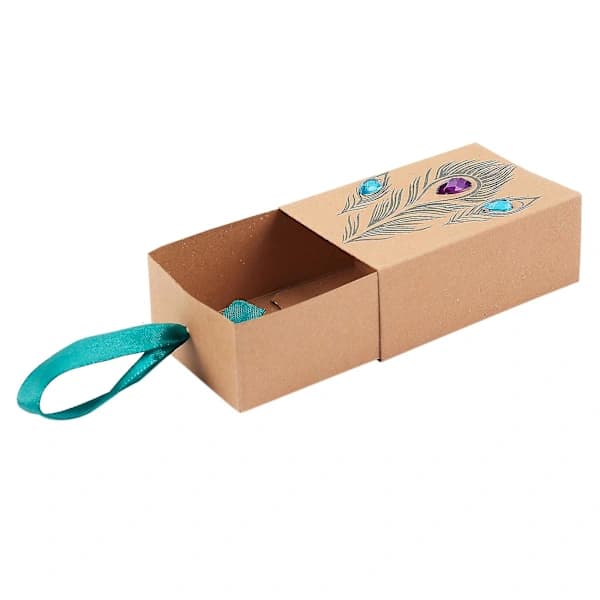 Er Box Bröllop Konstgjord Rhinest Box