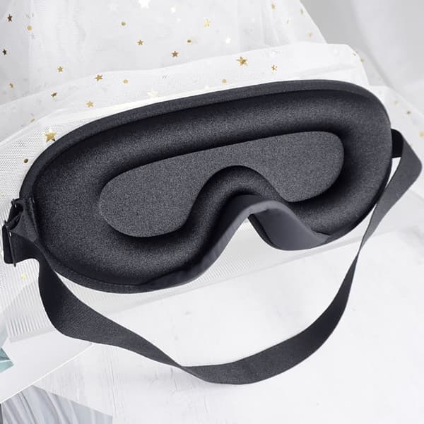TS-Sovmask 3D med memory foam - svart