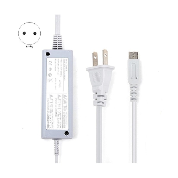 TS-Ac Laddaradapter För U Gamepad Controller Joystick 100-240v Hem Vägg Strömförsörjning För Pad Eu Plu